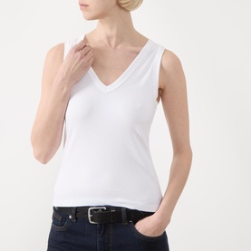 Nikkia Ribbed Tank Top