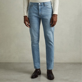 Picton Mid-Rise Slim Leg Jeans