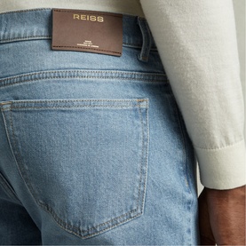 Picton Mid-Rise Slim Leg Jeans