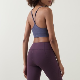 Soft Ribbed Sports Bra