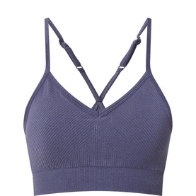 Soft Ribbed Sports Bra