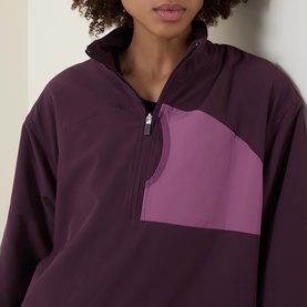 Warm Up Performance Fleece Lined Half-Zip Jacket