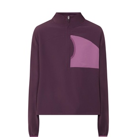 Warm Up Performance Fleece Lined Half-Zip Jacket