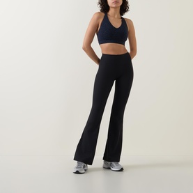 Glow Flex Rib Flared Leggings 32"