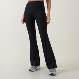 Glow Flex Rib Flared Leggings 32"