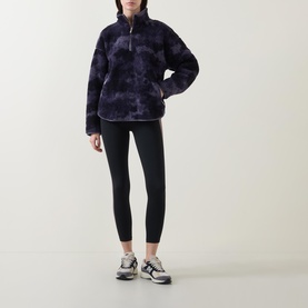 Plush Half Zip Fleece Sweatshirt