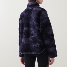 Plush Half Zip Fleece Sweatshirt