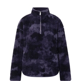 Plush Half Zip Fleece Sweatshirt