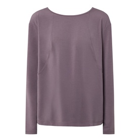 Soft Flow Strappy Back Boxy Long Sleeve Top