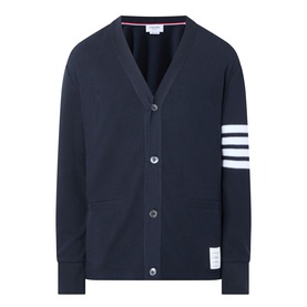 Four Bar Knit Cardigan