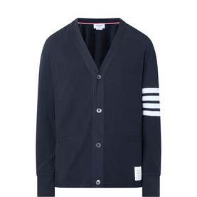 Four Bar Knit Cardigan