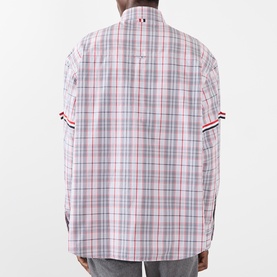 Logo Check Print Shirt