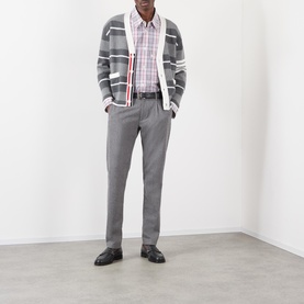 Logo Check Print Shirt