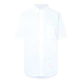 Logo Patch Casual Shirt
