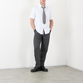 Logo Patch Casual Shirt