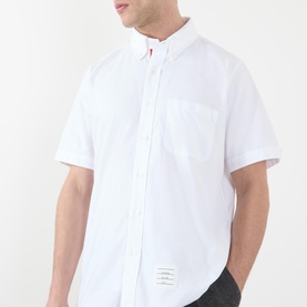 Logo Patch Casual Shirt