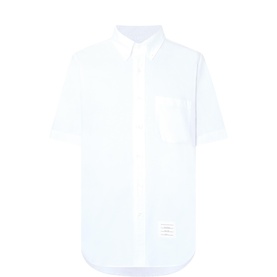 Logo Patch Casual Shirt