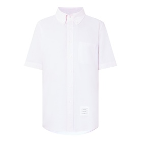 Logo Patch Casual Shirt