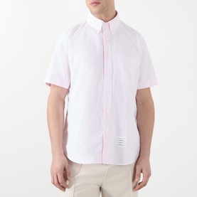 Logo Patch Casual Shirt