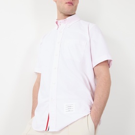 Logo Patch Casual Shirt