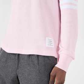 Logo Long-Sleeved Polo Shirt