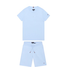 Essential Logo T-Shirt & Shorts Two-Piece Set