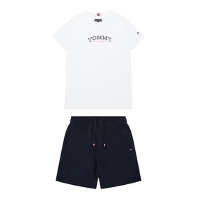 Logo T-Shirt & Shorts Two-Piece Set