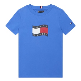 Wavy Flag Logo T-Shirt