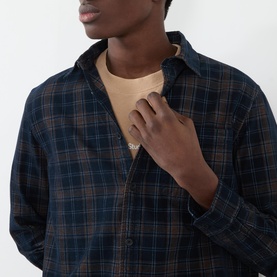 Shelly Check Corduroy Shirt