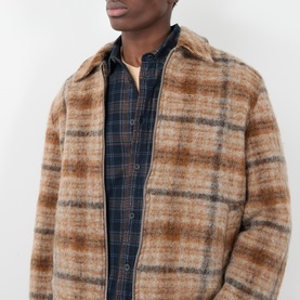 Heath Drawn Check Jacket