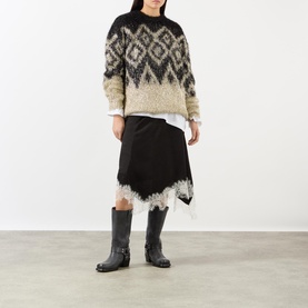 Diamond Pattern Sweater