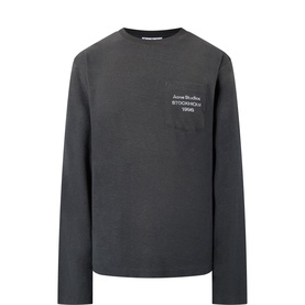Logo Pocket Long-Sleeved T-Shirt