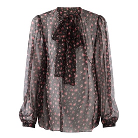 Floral Sheer Blouse