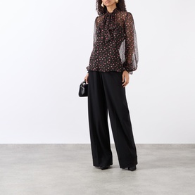 Floral Sheer Blouse