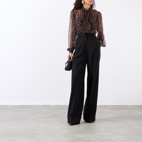 Floral Sheer Blouse