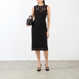 Floral Lace Fitted Dress