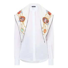 Silk Scarf Shirt