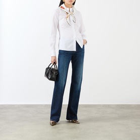 Silk Scarf Shirt