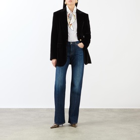 Silk Scarf Shirt