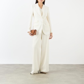 Single-Breasted Fitted Blazer