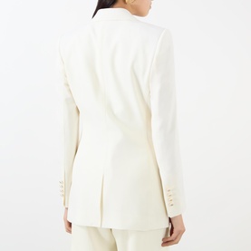 Single-Breasted Fitted Blazer