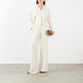 Single-Breasted Fitted Blazer
