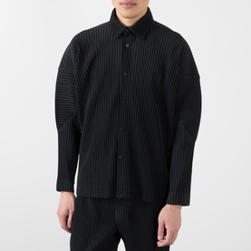 Pleated Overshirt