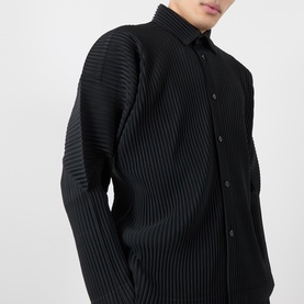 Pleated Overshirt