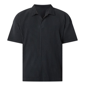 Basics Pleated Polo Shirt