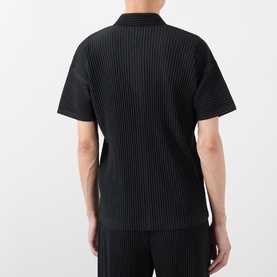 Basics Pleated Polo Shirt
