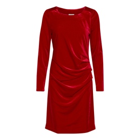 Kelly Draped Velvet Mini Dress