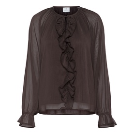 Mila Ruffle Trim Blouse