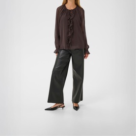 Mila Ruffle Trim Blouse