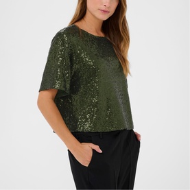 Miranda Sequin Top